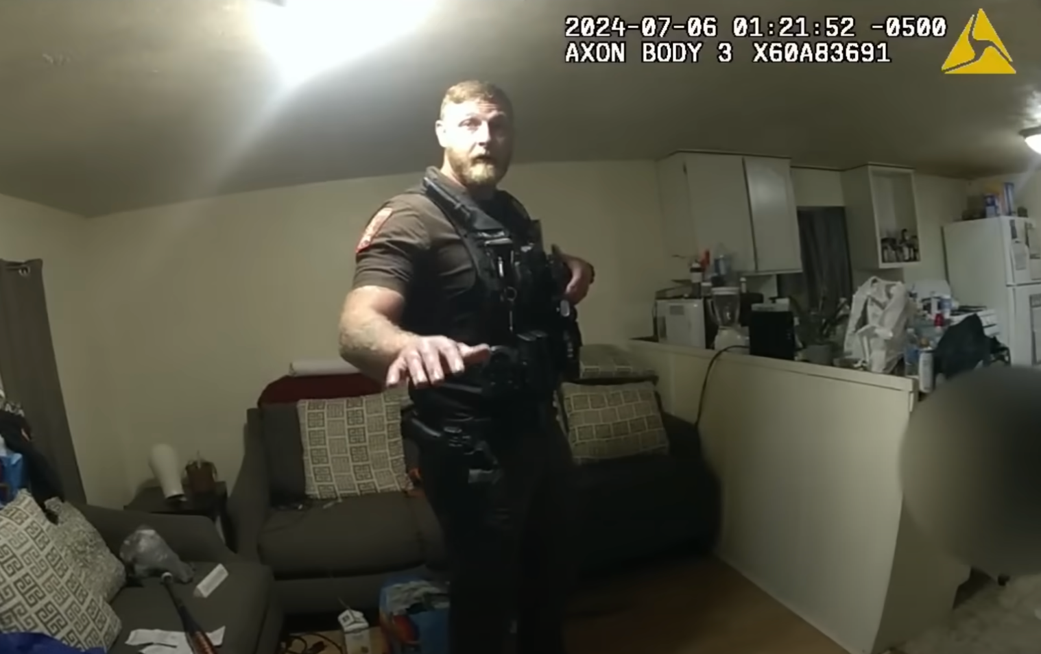 <p>Sangamon County Sheriff’s Deputy Sean Grayson, who worked for six different police departments over the past four years, has been fired and charged with murder. A judge has ordered he will remain in jail despite his request for release.  </p>